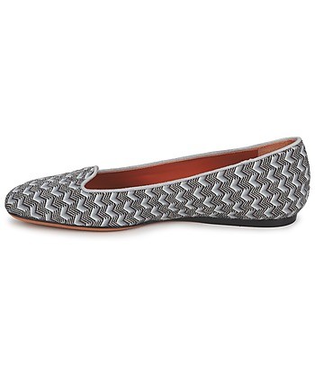 Mocassins femmes Missoni WM079 Gris