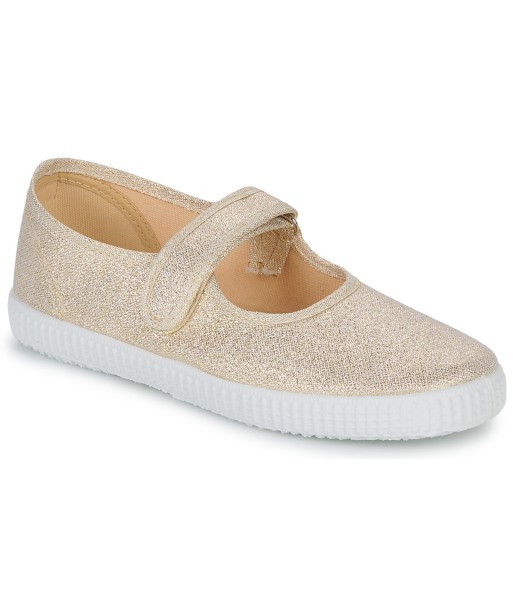 Ballerines enfant filles Citrouille et Compagnie IVALYA Doré