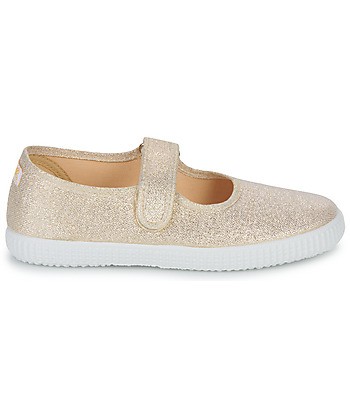 Ballerines enfant filles Citrouille et Compagnie IVALYA Doré