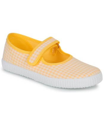 Ballerines enfant filles Citrouille et Compagnie IVALYA Jaune