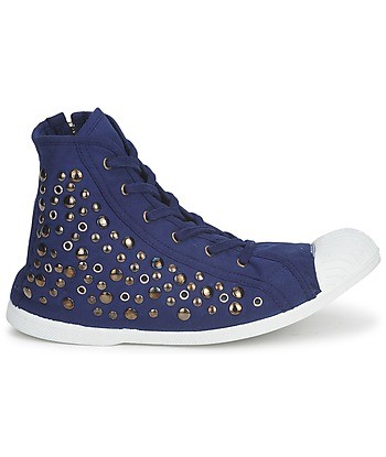 Baskets montantes femmes Wati B BEVERLY Bleu