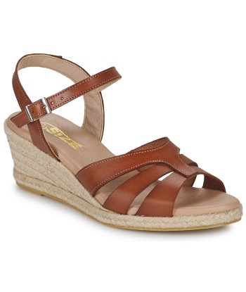 Sandales femmes So Size ELIZA Marron