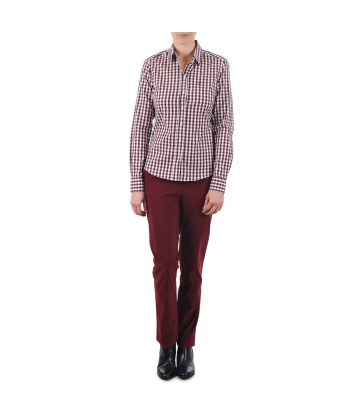 Chinots femmes Gant C. COIN POCKET CHINO Rouge