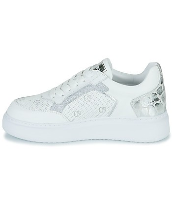 Baskets basses femmes Café Noir DE1850-W001 Blanc