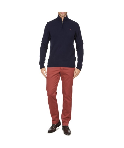 Chinots hommes Hackett STRETCH TWILL CHINO Rouge