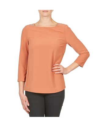 T-shirt femmes Color Block 3214723 Orange