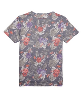 T-shirt enfant garcons Teddy Smith T-FLOWERS MC JR Multicolore