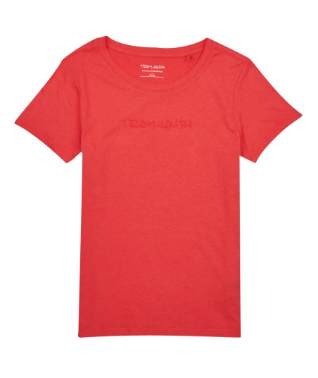 T-shirt enfant garcons Teddy Smith T-TICIA 2 MC JR Rose