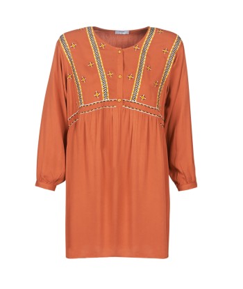 Robe courte femmes Betty London LOULIA Orange
