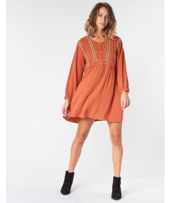 Robe courte femmes Betty London LOULIA Orange