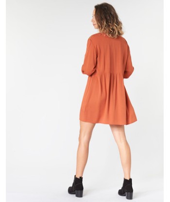 Robe courte femmes Betty London LOULIA Orange