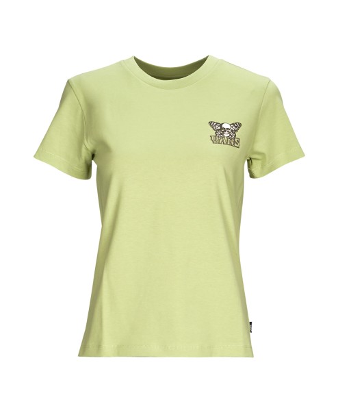 T-shirt femmes Vans SKULLFLY CREW Vert
