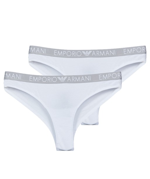 Culottes & slips femmes Emporio Armani BI-PACK BRAZILIAN BRIEF PACK X2