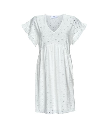 Robe courte femmes Le Temps des Cerises LIA Blanc