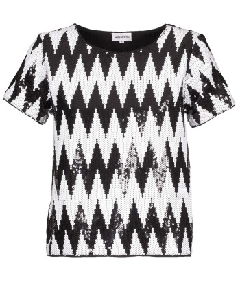 T-shirt femmes American Retro GEGE Noir