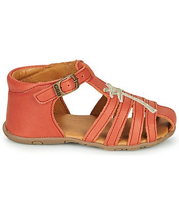 Sandales enfant filles GBB ANAYA Rouge