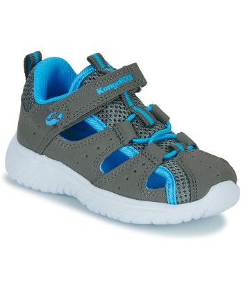 Sandales enfant garcons Kangaroos KI-ROCK LITE EV Gris
