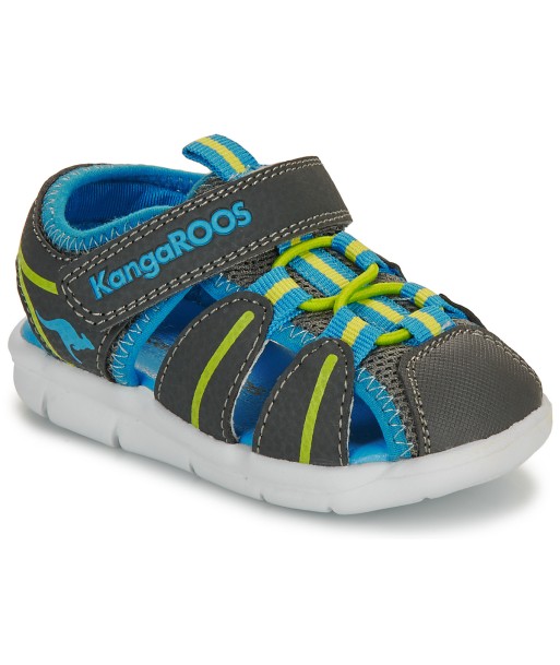 Sandales enfant garcons Kangaroos K-GROBI Gris