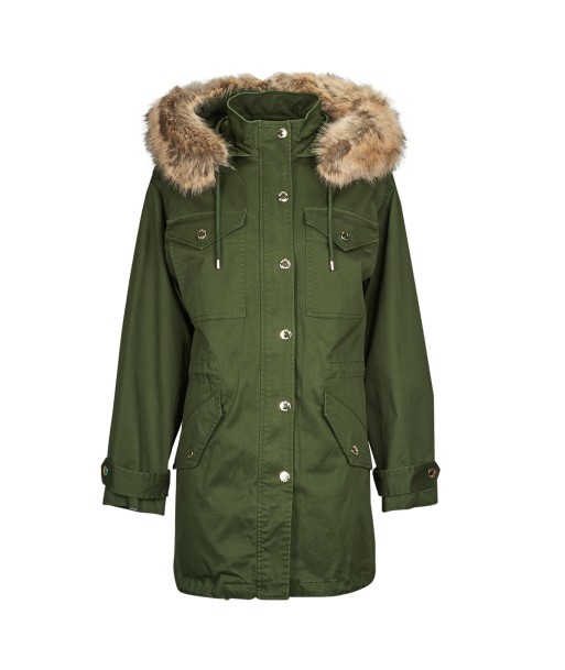 Parka femmes MICHAEL Michael Kors RMVBL FX FUR CLR ANORAK Kaki