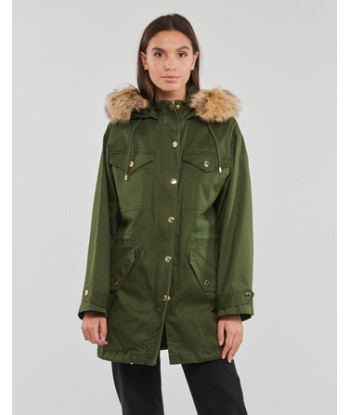 Parka femmes MICHAEL Michael Kors RMVBL FX FUR CLR ANORAK Kaki