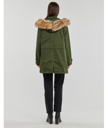 Parka femmes MICHAEL Michael Kors RMVBL FX FUR CLR ANORAK Kaki