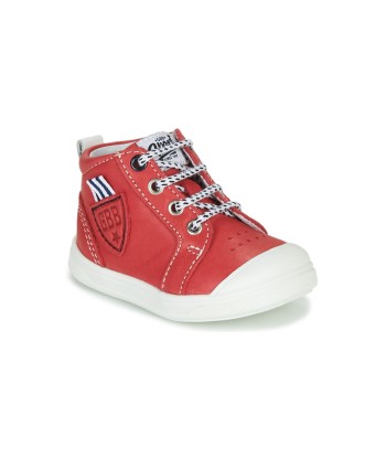 Baskets montantes enfant garcons GBB GREGOR Rouge