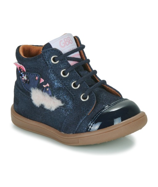 Baskets montantes enfant filles GBB ELVINA Bleu