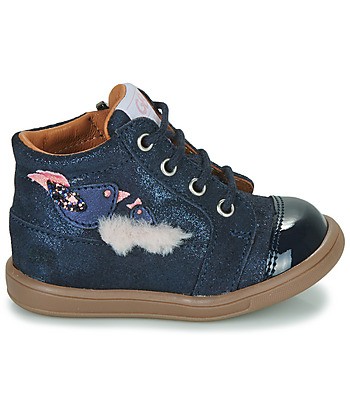 Baskets montantes enfant filles GBB ELVINA Bleu