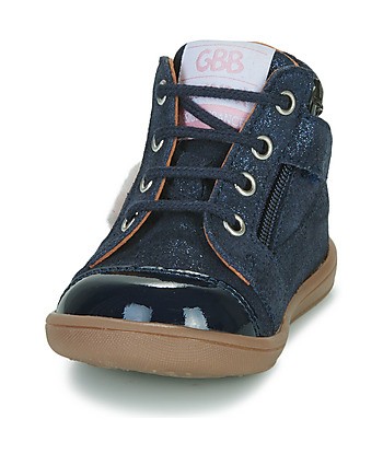 Baskets montantes enfant filles GBB ELVINA Bleu
