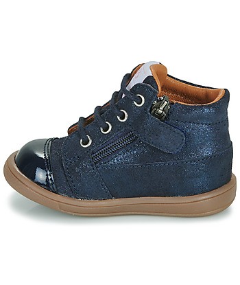 Baskets montantes enfant filles GBB ELVINA Bleu