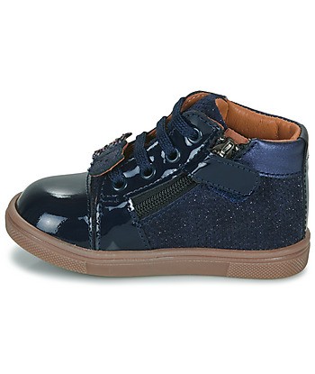 Baskets montantes enfant filles GBB CHOUBY Bleu