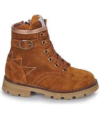 Boots enfant filles GBB ERVINE Marron