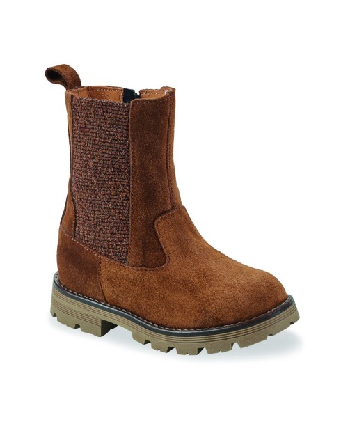 Boots enfant filles GBB EGLANTINE Marron