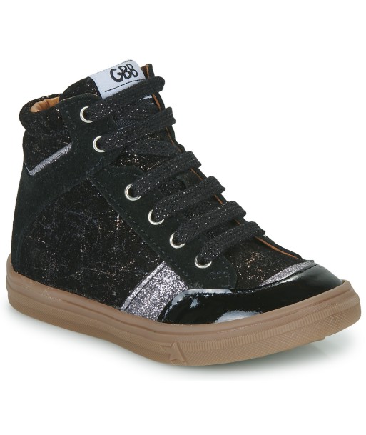 Baskets montantes enfant filles GBB LAURETTE Noir