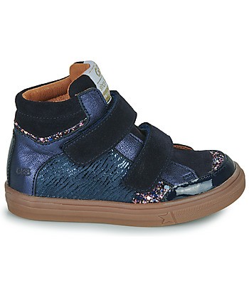 Baskets montantes enfant filles GBB LUCELLA Bleu