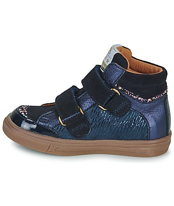 Baskets montantes enfant filles GBB LUCELLA Bleu