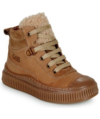 Baskets montantes enfant filles GBB RAOULETTE Beige