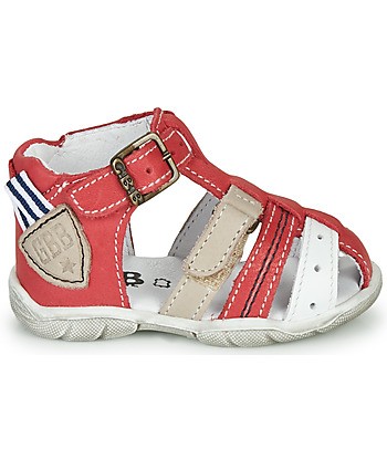 Sandales enfant garcons GBB BYZANTE Rouge