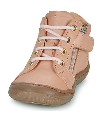 Baskets montantes enfant filles GBB REINETTE FLEX Rose