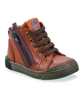 Baskets montantes enfant garcons GBB GUSTAVE Marron
