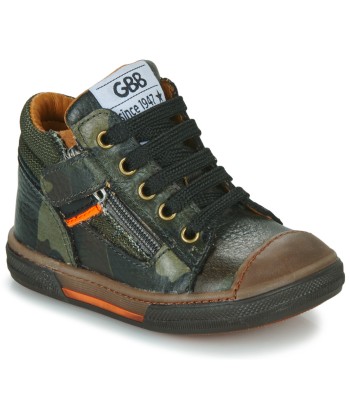 Baskets montantes enfant garcons GBB VAUBERT Vert