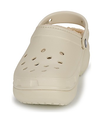 Sabots femmes Crocs Classic Platform Lined Clog W Beige