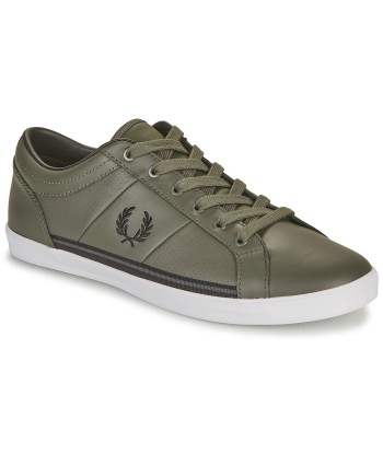 Baskets basses hommes Fred Perry BASELINE PERF LEATHER Kaki