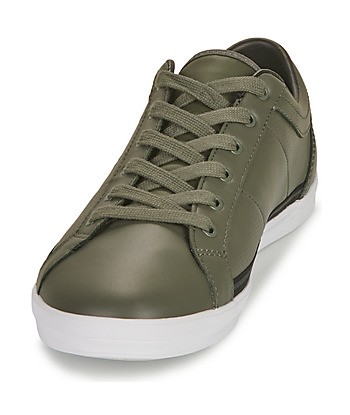Baskets basses hommes Fred Perry BASELINE PERF LEATHER Kaki