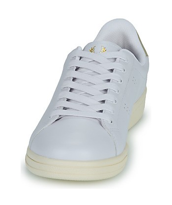 Baskets basses hommes Fred Perry B721 LEATHER Blanc