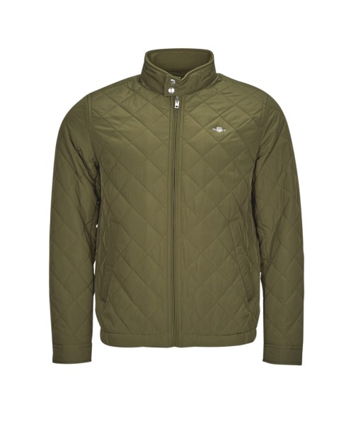 Blouson hommes Gant QUILTED WINDCHEATER Kaki