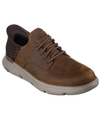 Derbies hommes Skechers GARZA Marron