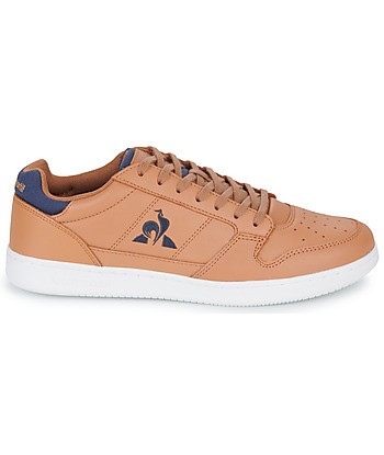 Baskets basses hommes Le Coq Sportif BREAKPOINT TWILL Marron