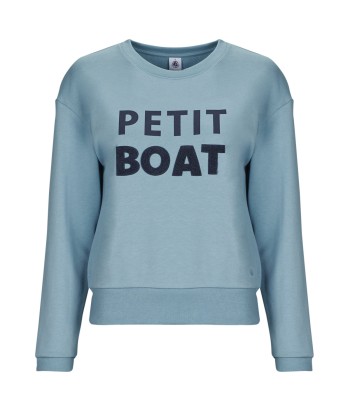 Sweat-shirt femmes Petit Bateau LUCIOLE Bleu