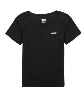 T-shirt enfant filles Levis LVG HER FAVORITE TEE Noir